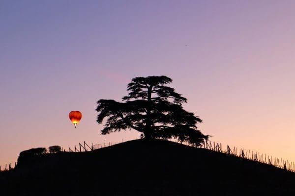 Decollo all'alba