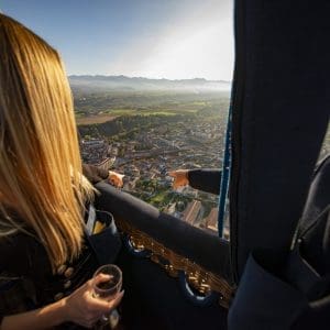 Panorama dalla Mongolfiera